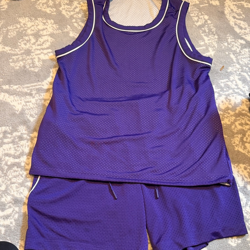 lululemon athletica Purple Men's Pajama Shorts Set